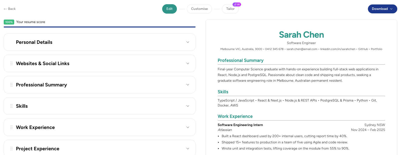 Job Application Toolkit